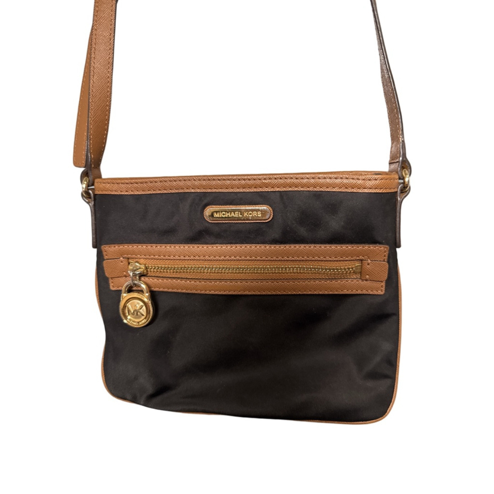Women's Michael Kors Crossbody Bag Black/Brown One Size